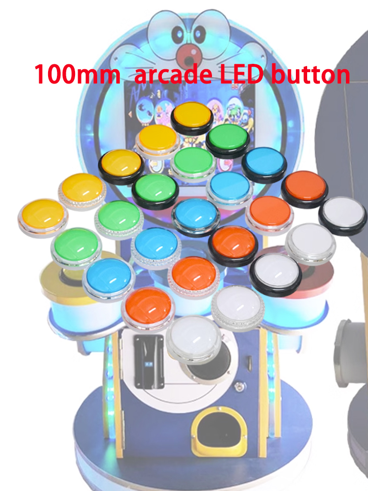 Tombol LED Arcade 12V 100mm To - Arcade Vibes ulasan dan harga